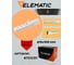 Универсальный потайной дюбель ELEMATIC пластиковый, PA6 E 14x100 мм, 25 шт. 8701037 3
