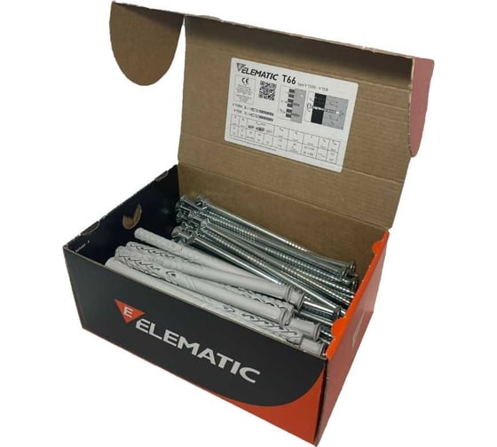 Дюбель-гвоздь потайной Elematic TS TORX 10x160/110 567861