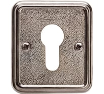 Накладка на цилиндр VAL DE FIORI серебро ант блес 2 шт INET 72 PAI