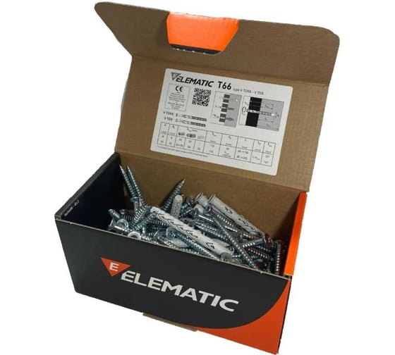 Дюбель-гвоздь потайной Elematic TS TORX 8x80/30 567851