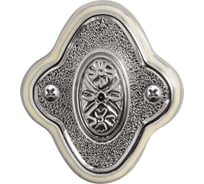 Завертка к ручкам VAL DE FIORI серебро античное 2 шт INBK 73 AI