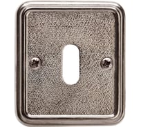 Накладка под сувальдный ключ VAL DE FIORI сереб ант блес 2 шт INOB 72 PAI