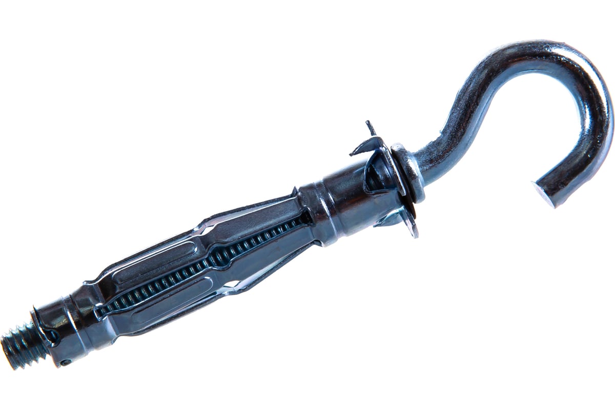 Металлический дюбель КРЕП-КОМП МОЛЛИ с крюком 6х52 50шт млк652 ...