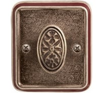 Завертка к ручкам VAL DE FIORI серебро ант с эм 2 шт INBK 72 AI/WBR