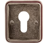 Накладка на цилиндр VAL DE FIORI серебро ант с эм 2 шт INET 72 AI/WBR