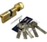 Механизм цилиндровый ABUS vela 2000, 80 мм (40x40в), ключ/вертушка, mx ms, 5 key 11001993 1