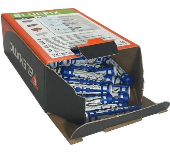 Дюбель универсальный Elematic BLUEFIX 8x50 568287