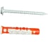 Дюбель с шурупом Elematic BLUEFIX/KS 6x35 568179 2