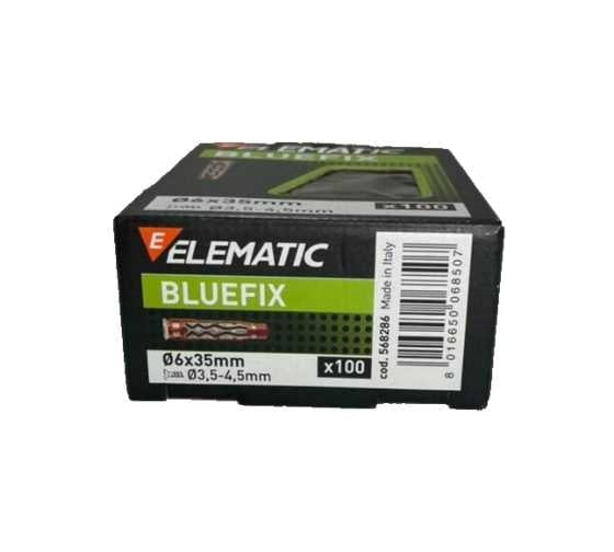 Дюбель универсальный Elematic BLUEFIX 6x35 568286