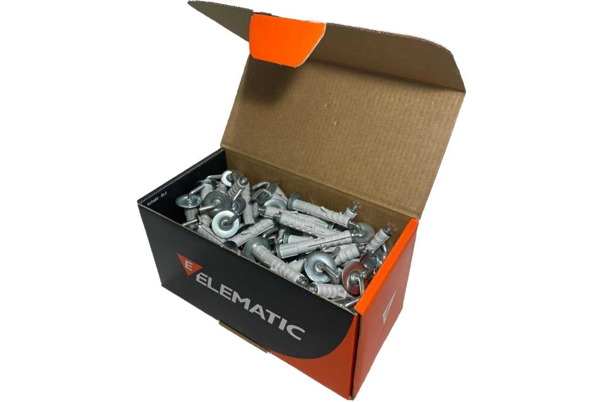 Дюбель с Г-образным крючком Elematic ENP/GCP 9x50 G 8700017 - выгодная ...