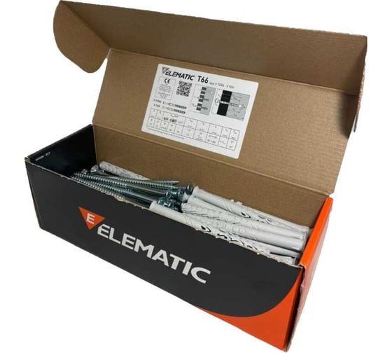 Дюбель-гвоздь потайной Elematic TS TORX 10x120/70 567859