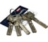 Цилиндровый механизм ABUS vela 2000 105 мм (30x75в), ключ/вертушка, mx ni, 5 ключей 11001952 4