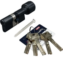 Цилиндровый механизм ABUS vela 2000 110 мм (50x60в), ключ/вертушка, mx mbl, 5 ключей 11007162