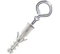 Дюбель с крюком-кольцом саморезом Elematic PA 6 ESB/P3 6x30 OC 8702433
