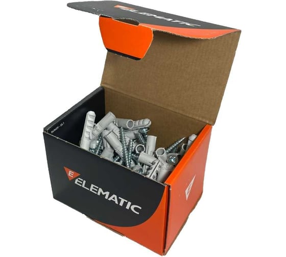 Дюбель потайной с шурупом Elematic PA 6 ES /VA10x50 8702055