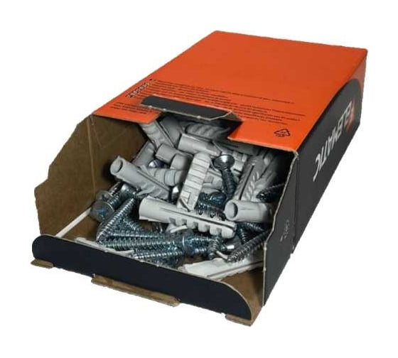 Дюбель потайной с шурупом Elematic PA 6 ES /VA 8x40 8702054