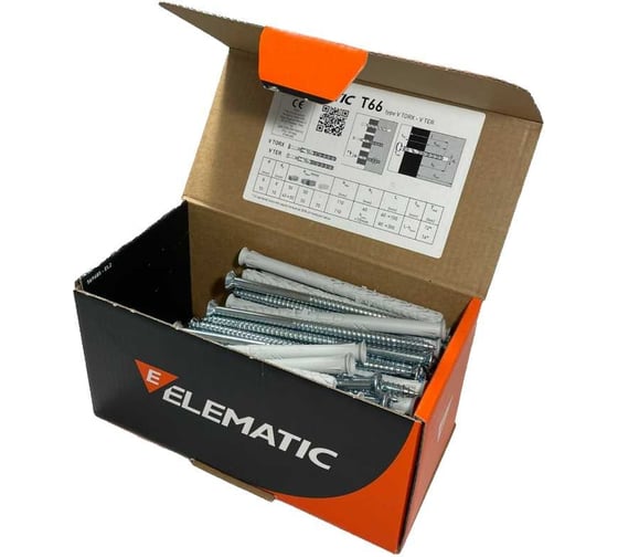 Дюбель-гвоздь потайной Elematic TS TORX 8x120/70 567853