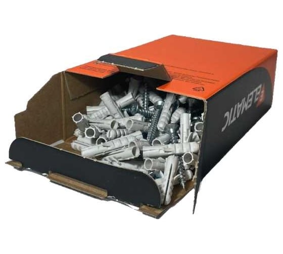 Дюбель потайной с шурупом Elematic PA 6 ES /VA 6x30 8702053