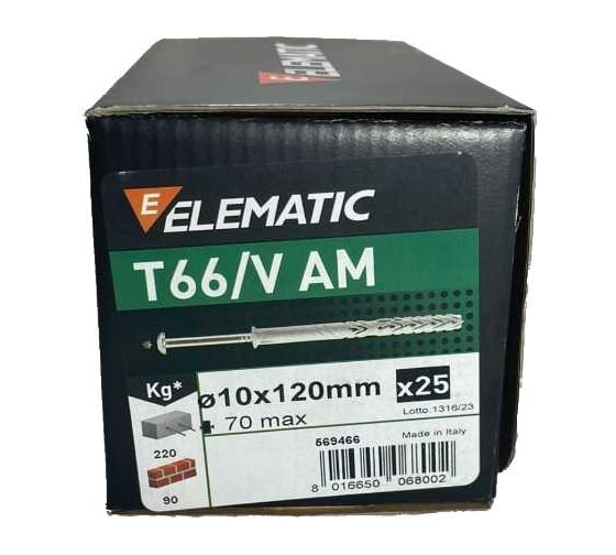 Дюбель-гвоздь распорный под звёздочку Elematic AM 10x120/70 569466