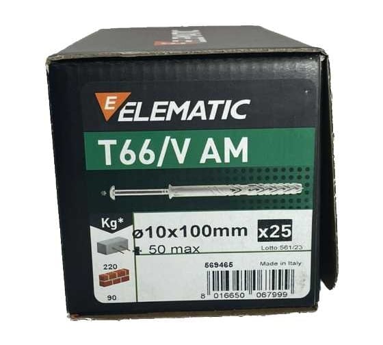 Дюбель-гвоздь распорный под звёздочку Elematic AM 10x100/50 569465