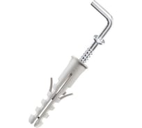 Дюбель с Г-образным крюком Elematic саморезом PA 6 ESB/P4 6x30 GC 8702403