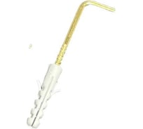 Дюбель с Г-образным крюком Elematic саморезом PA 6 ES/P5 4x20 G.OTTONE 8702443