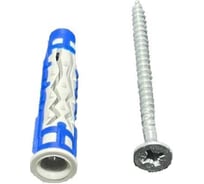 Дюбель с шурупом потайной двухцветный Elematic BLUEFIX / VA 8x50 565541