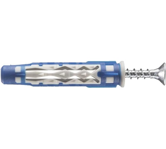 Дюбель с шурупом потайной двухцветный Elematic BLUEFIX / VA 8x50 565541
