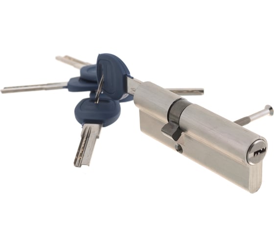 Цилиндр DOORLOCK V 2300AB N серия Variant, никелированный, 35x55 мм, 5 перф.ключей 79066