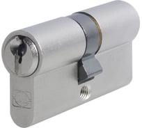 Цилиндр DOORLOCK DL Standard 40x40 мм PN матовый никель 3 ключа 72032