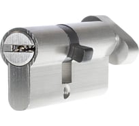 Цилиндр DOORLOCK V K2300AB N серия Variant, никелированный, 55xK55 мм, кл/пов. кнопка, 5 перф.ключей 79097