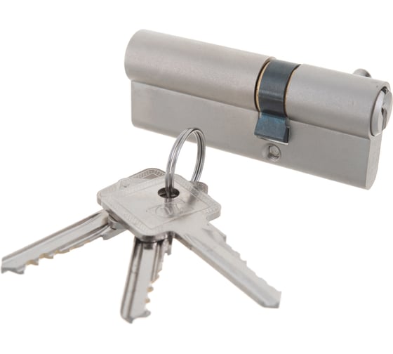 Цилиндр DOORLOCK DL Standard 30x50 мм PN матовый никель 3 ключа 72040