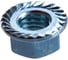 Гайка Госкреп DIN 6923, M12, 50 шт., пакет КР.050303 6-0037530 3