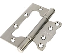 Стальная петля без врезки Rucetti RFH-100х75х2.5 SN никель 109065