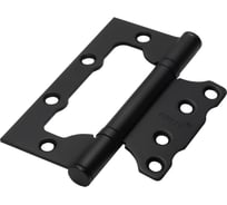 Стальная петля без врезки Rucetti RFH-100х75х2.5 BL черный 109135