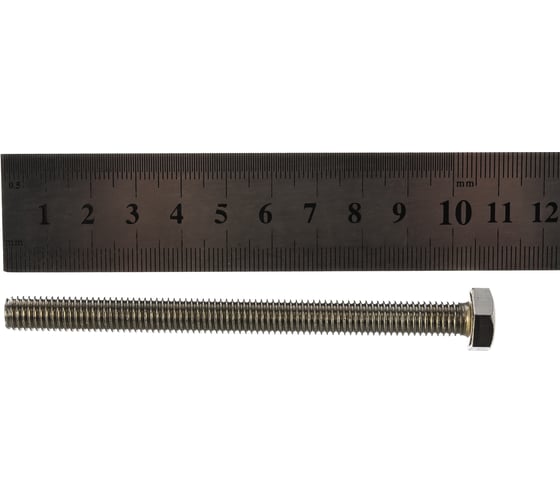 Болт Госкреп DIN 933 нержавеющий 8х100, 1 шт. 10-0015250