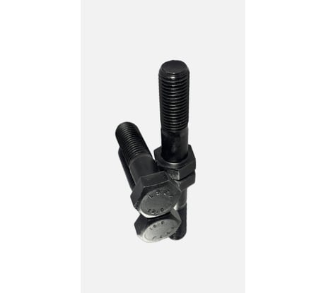 Болт Море-Метизов DIN 931 класс прочности 12.9, оксид M12x110 мм, 2 шт. BOLT931M121102M