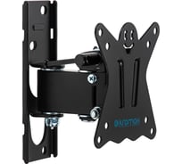 Настенный кронштейн KROMAX для LED/LCD телевизоров 10-32 max 25 кг CASPER-102 black