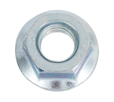 Гайки Море-Метизов DIN 6923, шестигранные с фланцем, класс прочности 10, цинк, М8, 25 шт. GAYKA6923M825CM