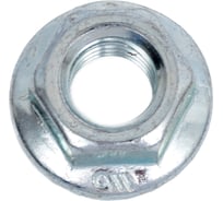 Гайки Море-Метизов DIN 6923, шестигранные с фланцем, класс прочности 10, цинк, М10, 10 шт. GAYKA6923M1010CM