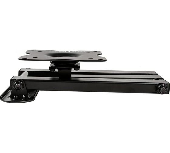 Настенный стальной кронштейн KROMAX для TV 10-28 max 30кг 5 ст св. пов.180 DIX-15 Black