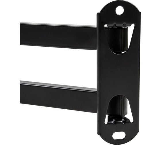 Настенный стальной кронштейн KROMAX для TV 10-28 max 30кг 5 ст св. пов.180 DIX-15 Black