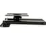 Настенный стальной кронштейн KROMAX для TV 10-28 max 30кг 5 ст св. пов.180 DIX-15 Black 2