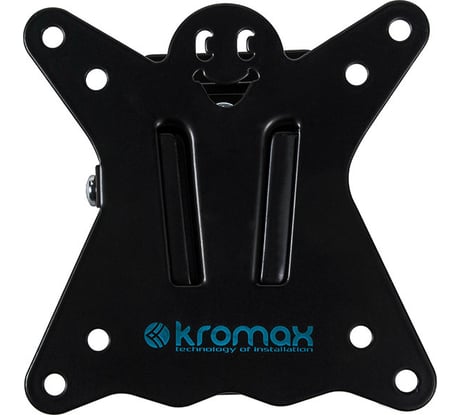 Настенный кронштейн KROMAX для LED/LCD телевизоров 10-26 max 15кг CASPER-101 black