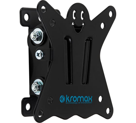 Настенный кронштейн KROMAX для LED/LCD телевизоров 10-26 max 15кг CASPER-101 black