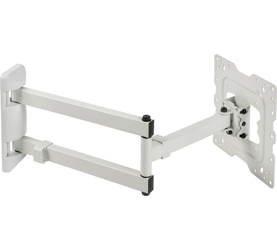 Настенный стальной кронштейн KROMAX для TV 22-55 max 40кг 5 ст св. нак. ±15 DIX-18 white