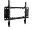 Настенный стальной кронштейн KROMAX для TV 32-90 max 40кг от ст.30мм max IDEAL-101 black 1
