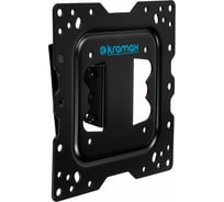 Настенный стальной кронштейн KROMAX для TV 22-55 max 30кг 3 ст св нак. ±15 DIX-16 Black