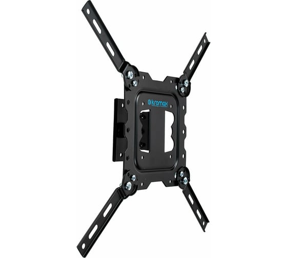 Настенный стальной кронштейн KROMAX для TV 22-55 max 30кг 3 ст св нак. ±15 DIX-16 Black