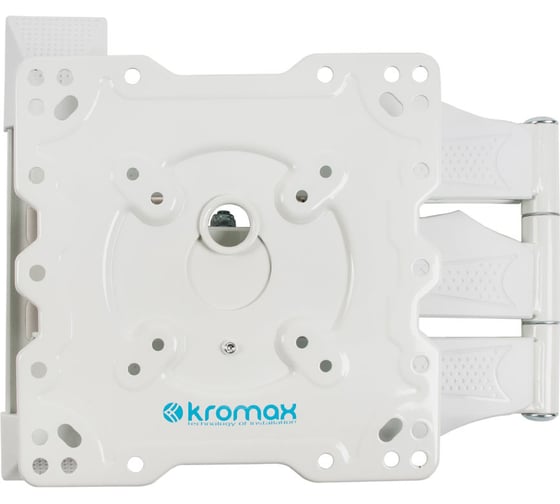 Настенный стальной кронштейн KROMAX для TV 22-65 max 40кг 5 ст св, нак. +5-15 ATLANTIS-40 white